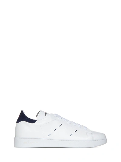 Kiton Sneakers  In Bianco