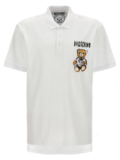 MOSCHINO MOSCHINO 'ARCHIVE TEDDY' POLO SHIRT