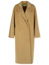 797 Loulou Studio 'borneo' Beige Wool Blend Coat In Beige