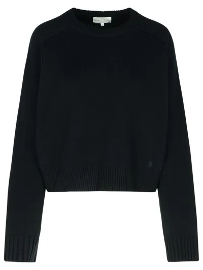 797 LOULOU STUDIO 'BRUZZI' BLACK CASHMERE SWEATER