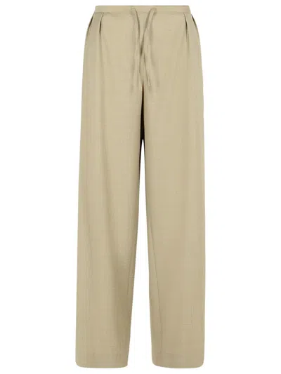 797 Loulou Studio 'cove' Beige Virgin Wool Pants