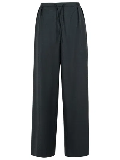 797 Loulou Studio 'cove' Black Virgin Wool Pants