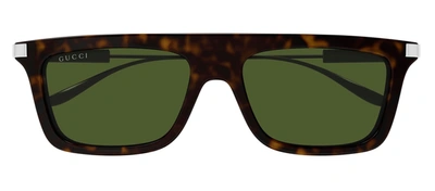 Gucci Gg1437s 002 Flattop Sunglasses In Multi