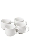 Fable The Mugs Set Of 4 In Speckled White