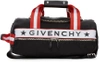 GIVENCHY Black & Red Logo Webbing Backpack