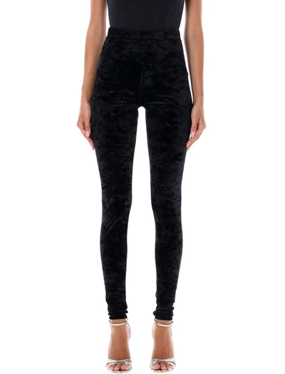 ALEXANDRE VAUTHIER ALEXANDRE VAUTHIER VELVET LEGGINGS