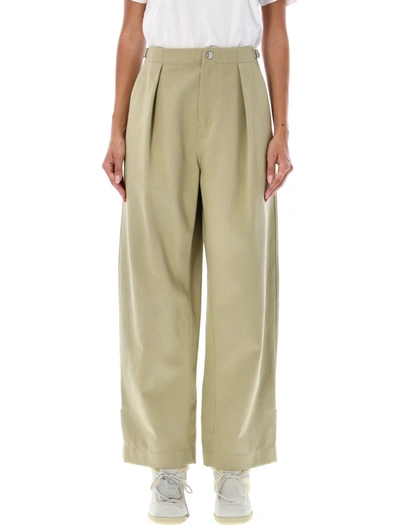 Burberry Tailored Pant In Hunter