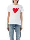 Comme Des Garçons Play Comme Des Garcons Play T-shirts And Polos White In White
