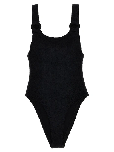 HUNZA G HUNZA G 'DOMINO SWIM' ONE-PIECE SWIMSUIT