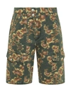 Isabel Marant Black Jemuel Denim Shorts In Green