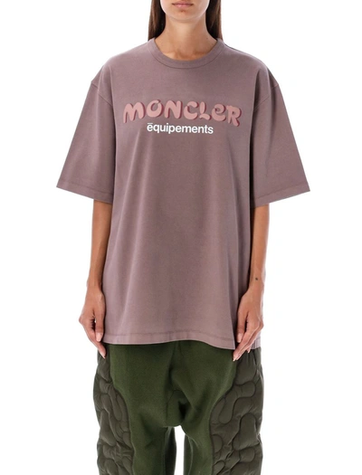 Moncler Genius T-shirt  X Salehe Bembury In Lilla
