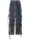 MSGM MSGM GRAY COTTON PANTS