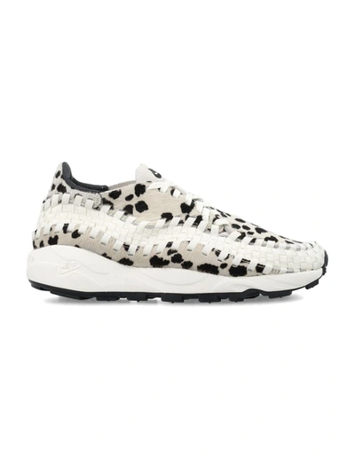 Nike Air Footscape Sneakers In Sail Black