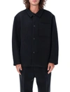 Nike Men's  Sportswear Tech Fleece Reimagined Oversized Shacket In Black