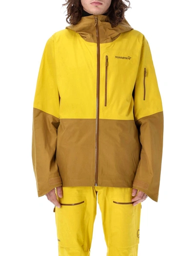 Norrøna Lofoten Gore-tex Jacket In Yellow/beige