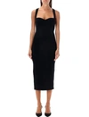 Philosophy Di Lorenzo Serafini Midi Dress In Black
