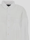 R13 Boxy Button-up Shirt In White