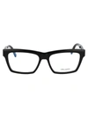 Saint Laurent Eyewear Sl M104 Opt Glasses In 001 Black Black Transparent