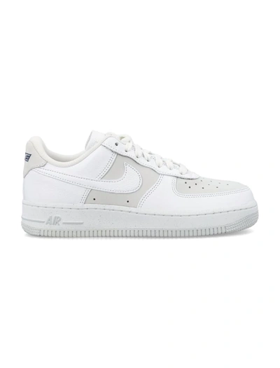 Nike Air Force 1 '07 Lx Panelled Sneakers In White Lt Smoke Grey