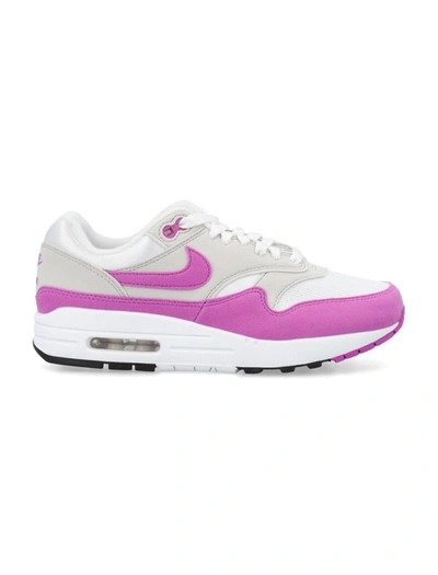 Nike Gray Air Max 1 '87 Low Sneakers In Pink