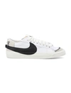 Nike White Blazer '77 Jumbo Low Sneakers In White/black