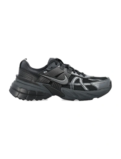 Nike Women S V2k Run Sneakers Black / Dark Smoke Grey