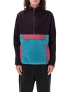 Patagonia Synchilla Fleece Anorak In Belay Blue