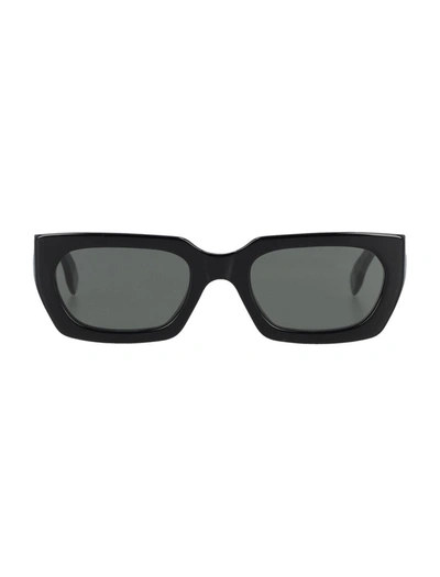 Retrosuperfuture Teddy Sunglasses In Black
