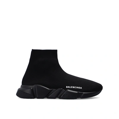 Balenciaga Speed.2 Lt Knit Sole Sock Sneakers In Black