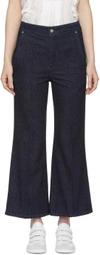 ISABEL MARANT ISABEL MARANT NAVY PARSLEY KICK FLARE JEANS