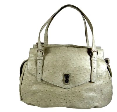 Marc Jacobs Women's Ozzie Aurora Top Handle Leather Satchel Bag In Chinchilla