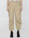 R13 Balloon Army Pants In Green