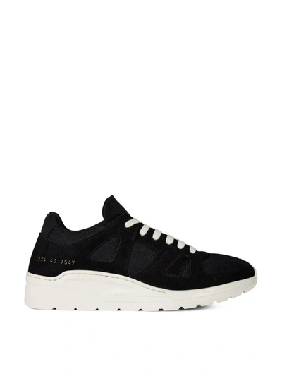 Common Projects Black Cross Trainer Trainers
