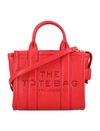 MARC JACOBS MARC JACOBS THE MINI TOTE LEATHER BAG