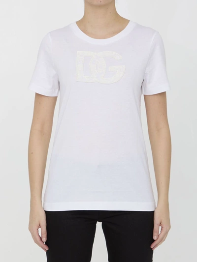 DOLCE & GABBANA T-SHIRT WITH DG LOGO