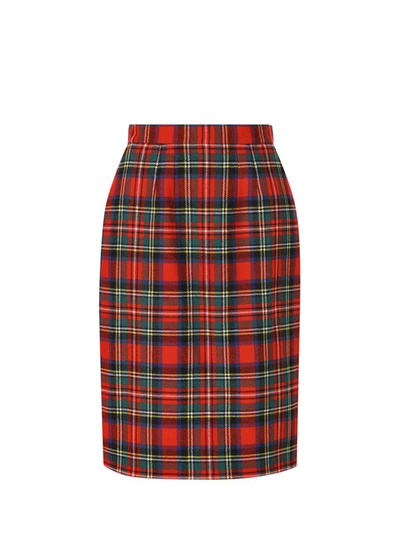 Saint Laurent Skirts In Multicolor Rouge