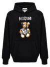 MOSCHINO ARCHIVE TEDDY SWEATSHIRT BLACK