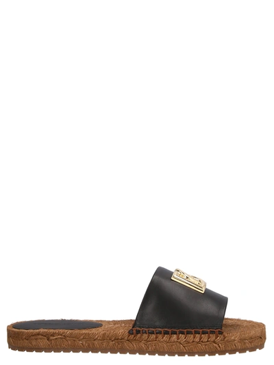 Dolce & Gabbana Espadrilles Sandals Black