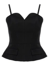 Karl Lagerfeld Sweetheart-neck Tailored Jumpsuit