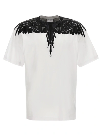 MARCELO BURLON COUNTY OF MILAN ICON WINGS T-SHIRT WHITE/BLACK