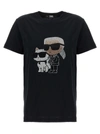 Karl Lagerfeld Ikonik 2,0 T-shirt Black