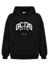 GCDS LOGO LOOSE SWEATSHIRT BLACK