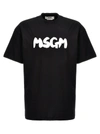 MSGM LOGO T-SHIRT BLACK