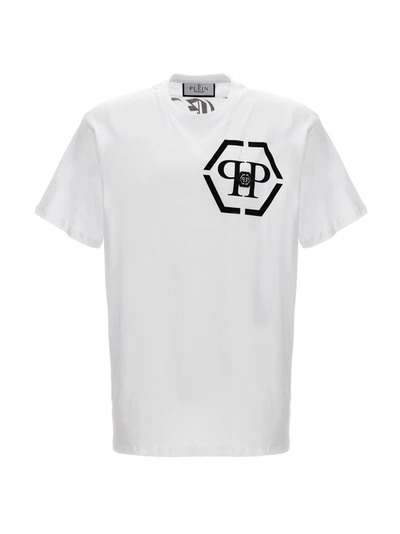 Philipp Plein Logo-print Cotton T-shirt In White