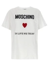 MOSCHINO IN LOVE WE TRUST T-SHIRT