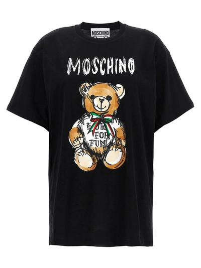 MOSCHINO TEDDY BEAR T-SHIRT BLACK