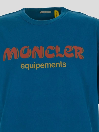 Moncler Genius Moncler X Salehe Bembury Cotton T-shirt In Blue