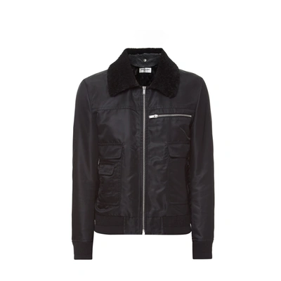 Saint Laurent Bomber Jacket In Black