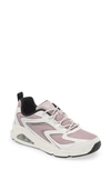 Skechers Tres Air Sneakers In Orange Mix In White/ Lavender