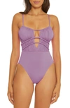 BECCA COLOR CODE SANTORINI ONE-PIECE SWIMSUIT